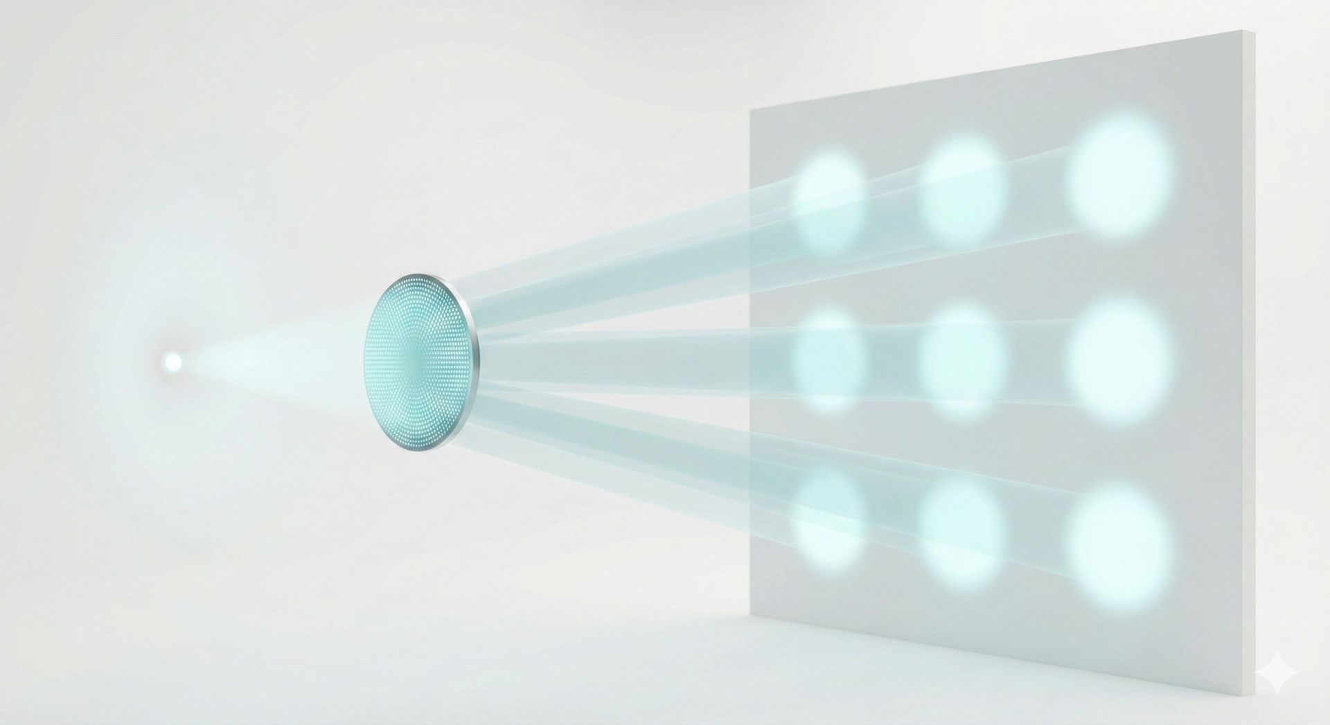 Figure 1: Schematic cross-section of near-infrared light acquisition of a metasurface lens Source: Provided by Mera-Rosetta